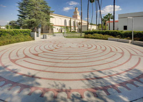 Labyrinth at Memorial Chapel